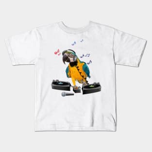 Blue-and-yellow Macaw Kids T-Shirt